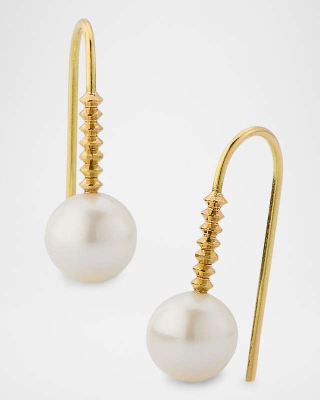18K Pearl Shimmer Earrings
